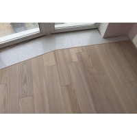 Укладання паркетної дошки на клей з улаштуванням основи з фанери по стяжці